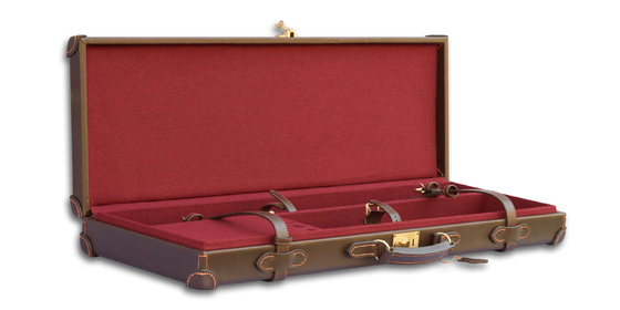 Accessori rosso scuro di cuoio della pistola del contenitore 4.7kg di pacchetto di sparo